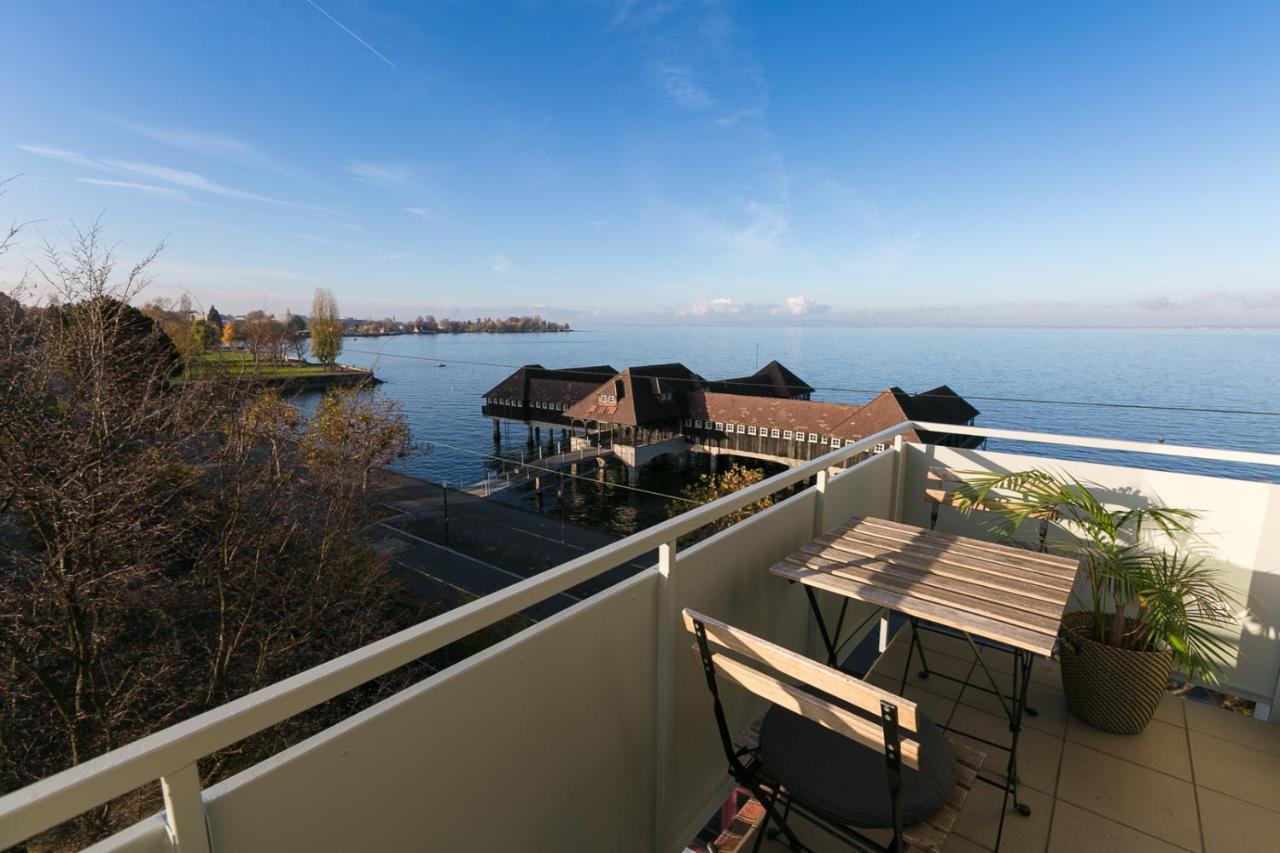 Inn Joy Apartments - Rorschach Mit Panoramasicht Buitenkant foto